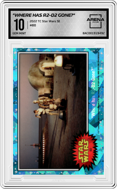 "Where has R2-D2 Gone?"