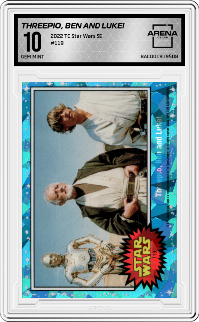 Threepio, Ben and Luke!