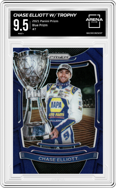 Chase Elliott w/ trophy