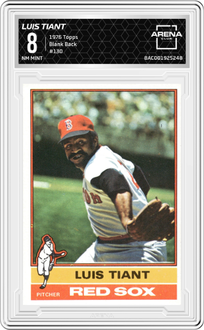  1976 Topps # 130 Luis Tiant Boston Red Sox (Baseball