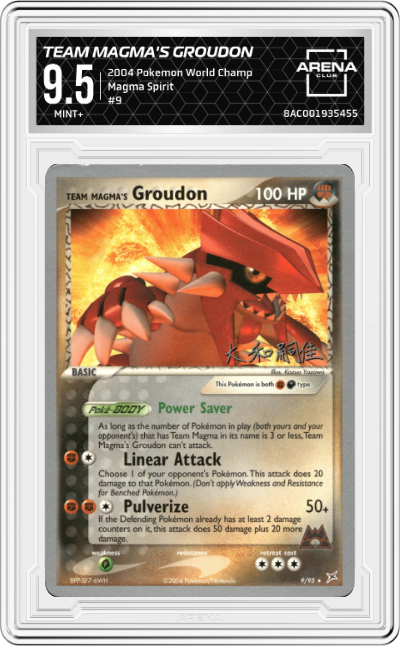 Team Magma's Groudon
