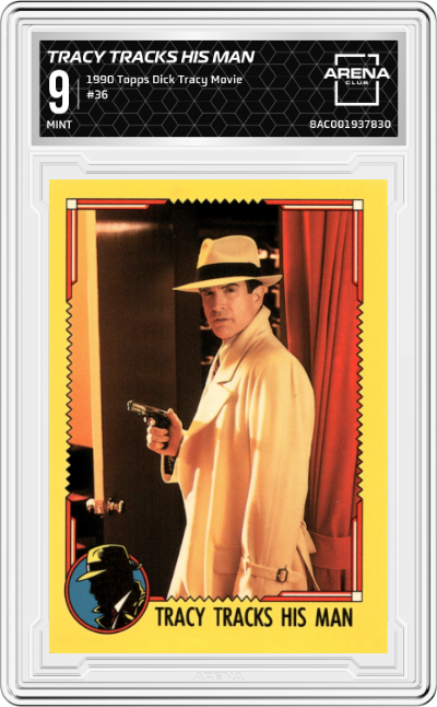 Tracy Tracks His Man