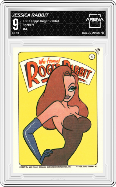 Jessica Rabbit (Blue 2nd column top)