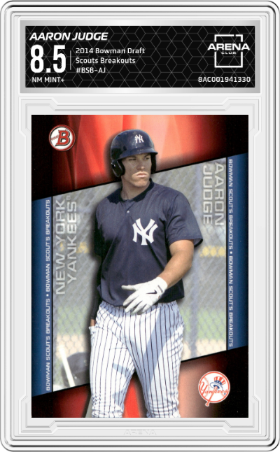 2014 Bowman Scout's Breakouts Aaron Judge