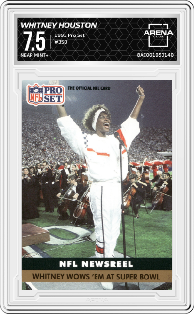 Whitney Wows 'Em At Super Bowl