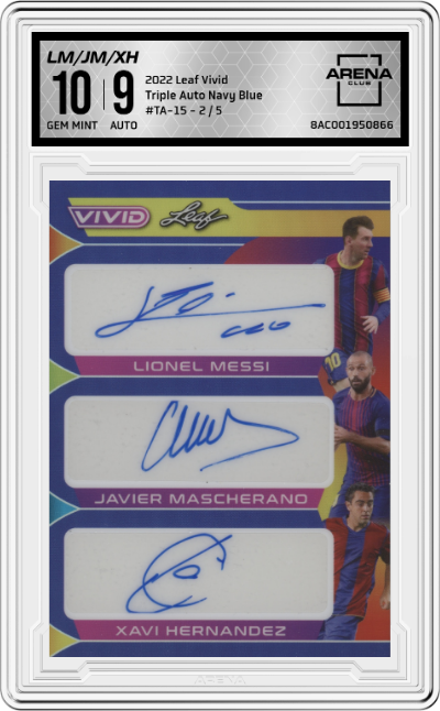  Lionel Messi/Javier Mascherano/Xavi Hernandez