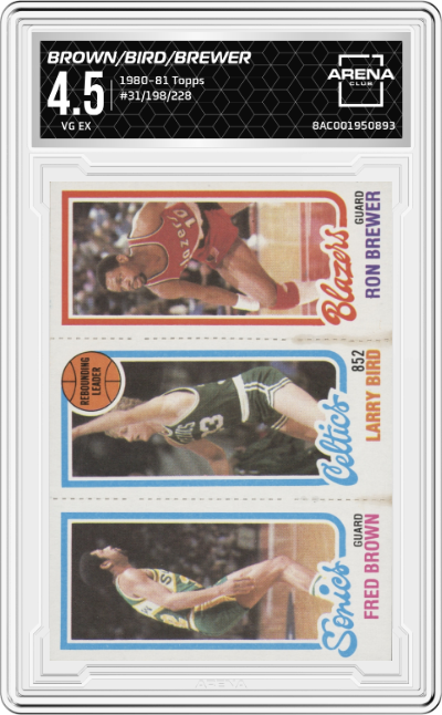 Fred Brown/Larry Bird/Ron Brewer