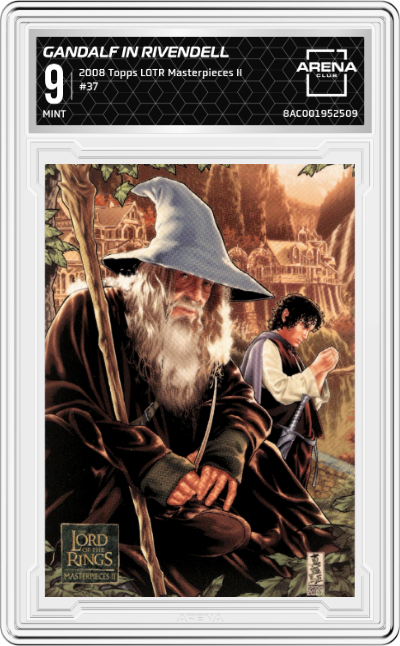 Gandalf in Rivendell