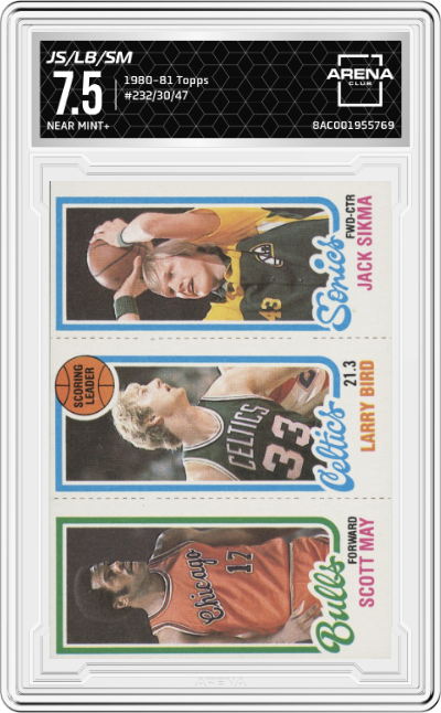 Scott May/Larry Bird/Jack Sikma