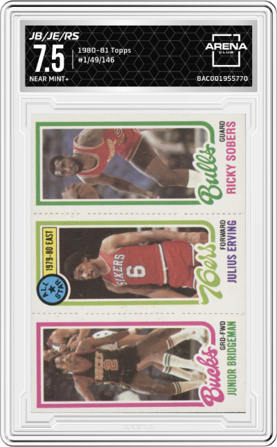 Junior Bridgeman / Julius Erving / Ricky Sobers