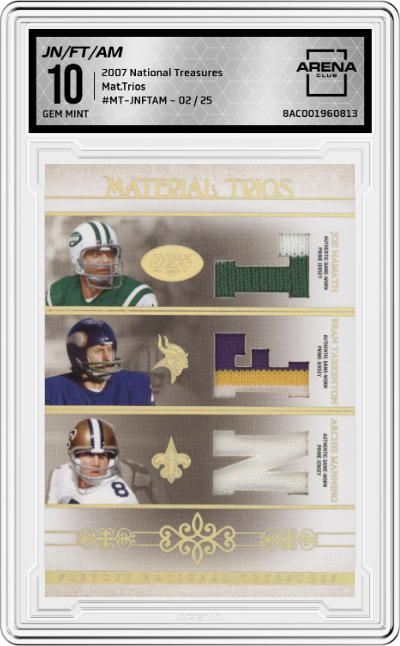 Joe Namath/Fran Tarkenton/Archie Manning