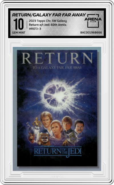 Return to a Galaxy Far Far Away