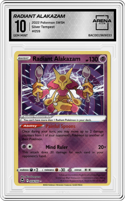 Radiant Alakazam CGC 9.5