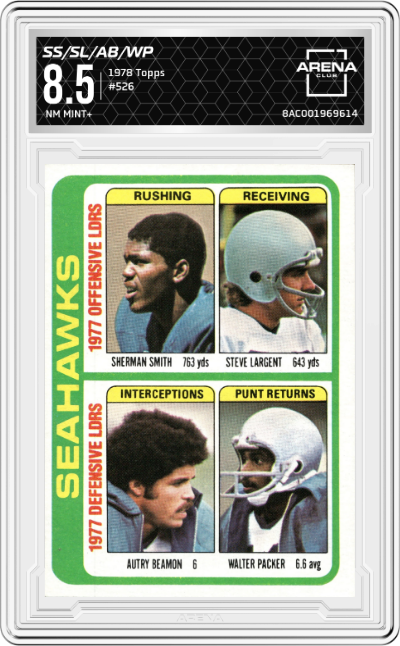 Sherman Smith/Steve Largent/Autry Beamon/Walter Packer