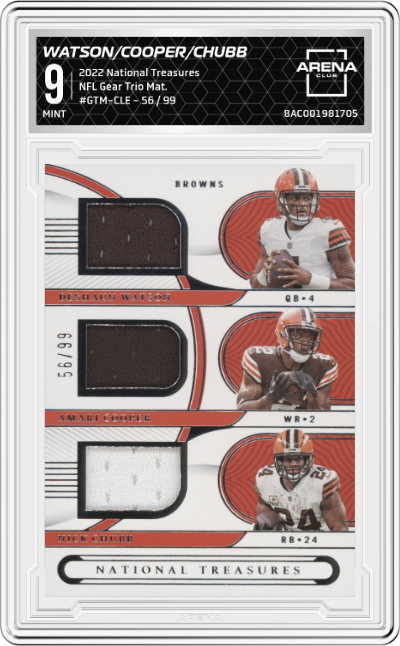 Deshaun Watson/Amari Cooper/Nick Chubb