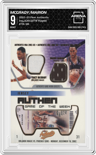 Tracy McGrady/Shawn Marion