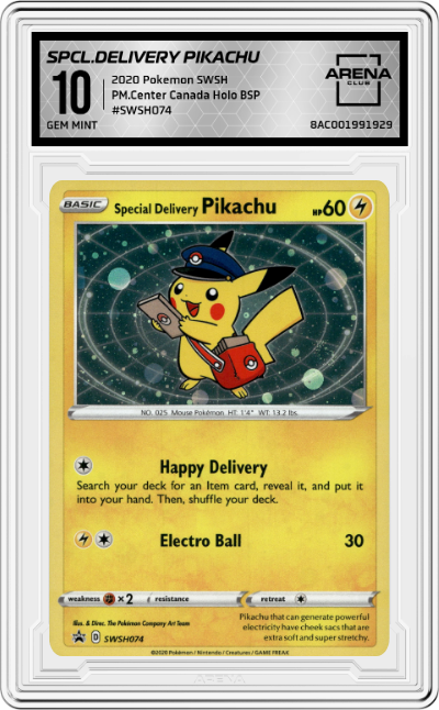Special Delivery Pikachu