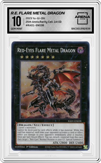 Red-Eyes Flare Metal Dragon