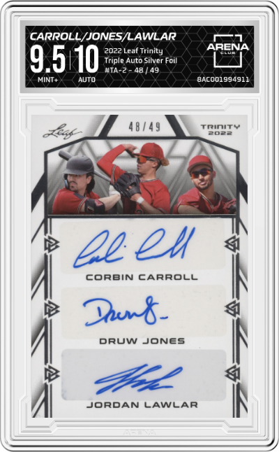 Corbin Carroll/Druw Jones/Jordan Lawlar