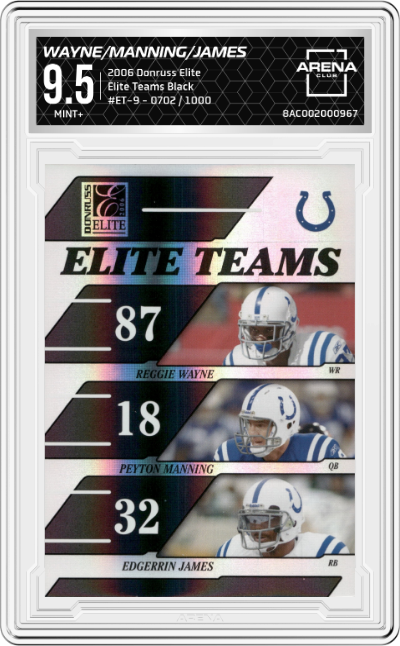 Reggie Wayne/Peyton Manning/Edgerrin James