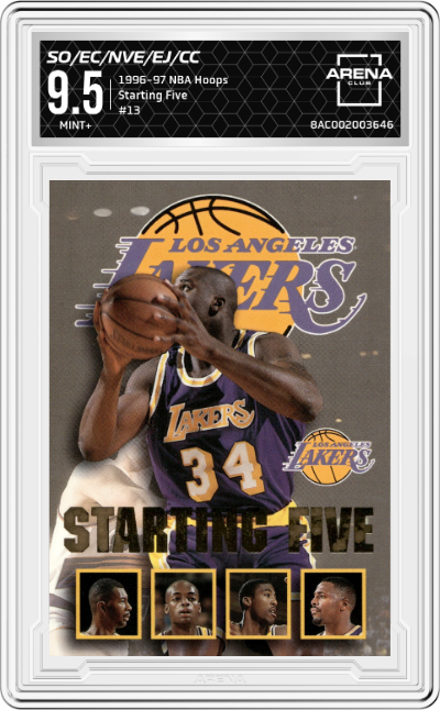 Shaquille O'Neal/Elden Campbell/Nick Van Exel/Eddie Jones/Cedric Ceballos