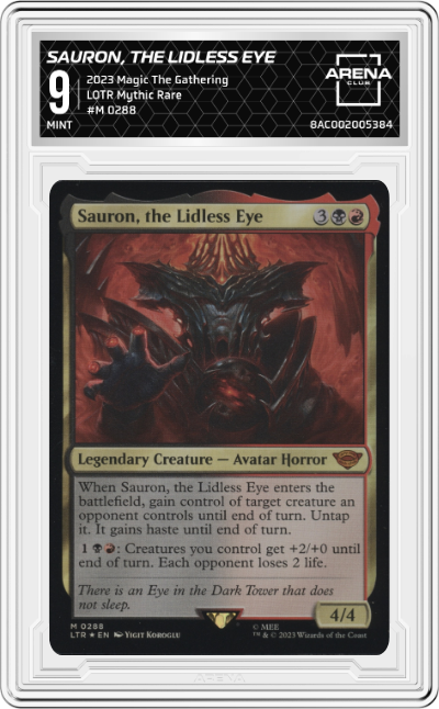 Sauron, the Lidless Eye