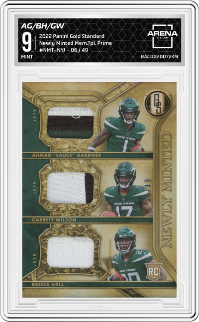 Ahmad "Sauce" Gardner/Breece Hall/Garrett Wilson