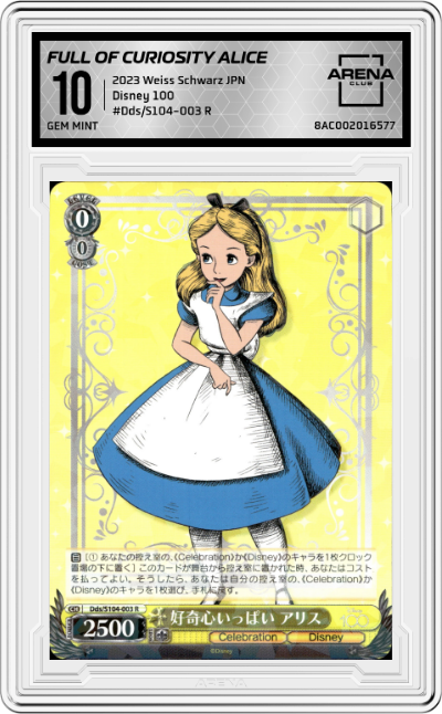 Full of Curiosity Alice