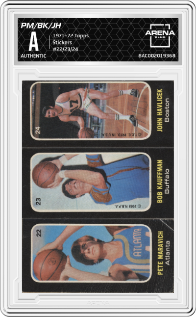 Pete Maravich/Bob Kauffman/John Havlicek