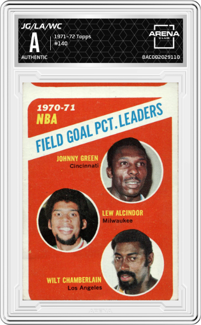 Johnny Green/Lew Alcindor/Wilt Chamberlain