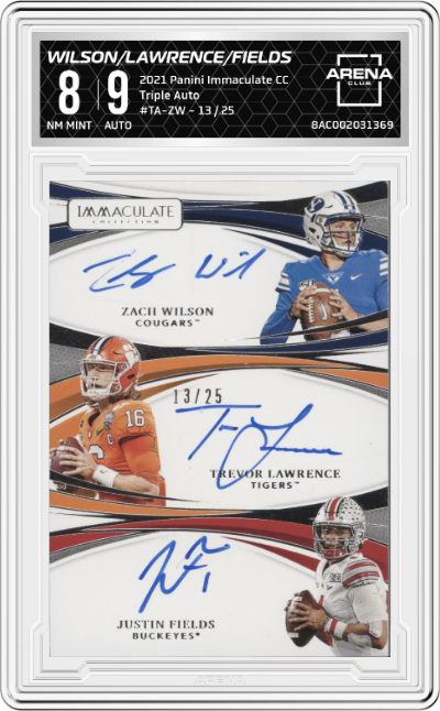 Zach Wilson/Trevor Lawrence/Justin Fields