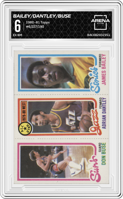 James Bailey/Adrian Dantley/Don Buse