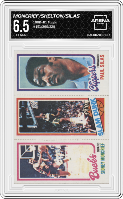 Sidney Moncrief/Lonnie Shelton/Paul Silas