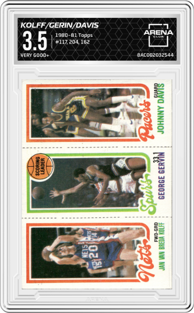 Jan Van Breda Kolff/George Gervin/ Johnny Davis