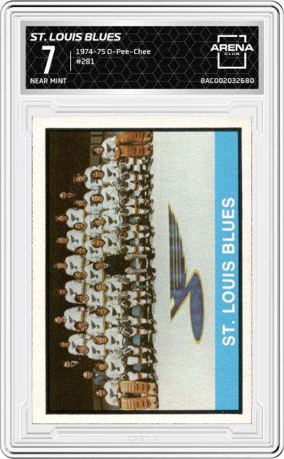 St. Louis Blues Team Card