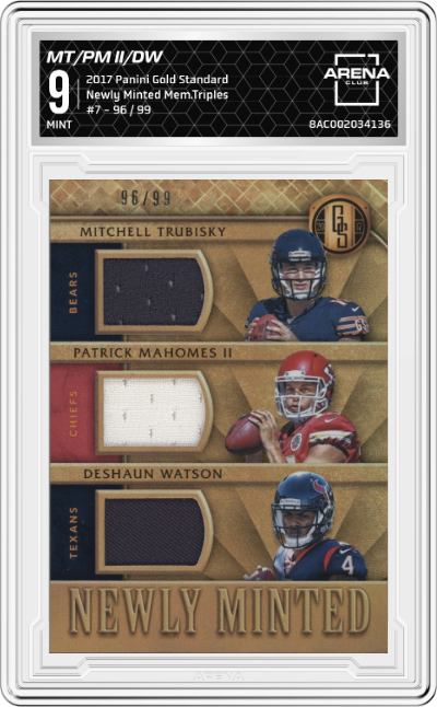 Mitchell Trubisky/Patrick Mahomes II/Deshaun Watson