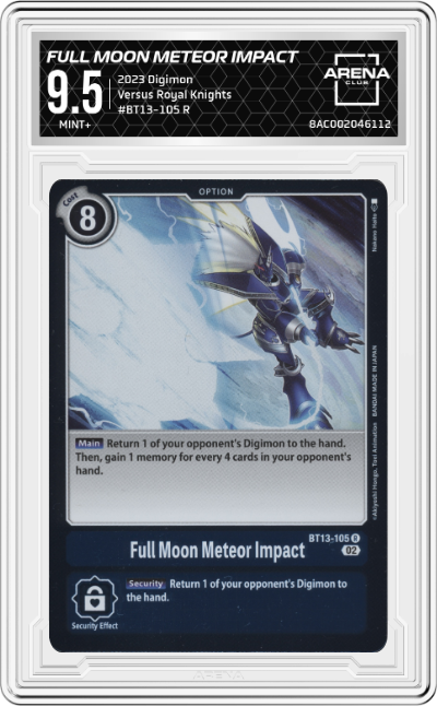 Full Moon Meteor Impact