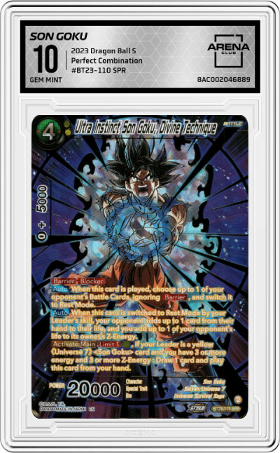 Ultra Instinct Son Goku, Divine Technique