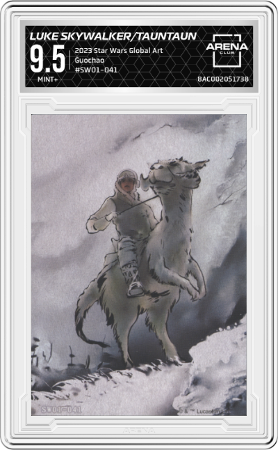 Luke Skywalker on Tauntaun
