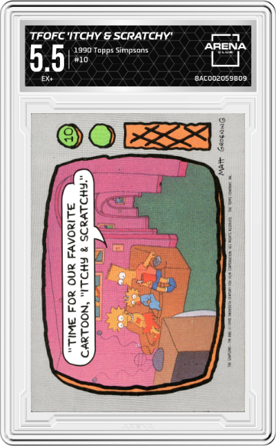 Time for our favorite cartoon, 'Itchy & Scratchy'