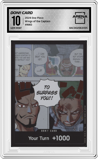 DON!! Card (Mihawk & Zoro)