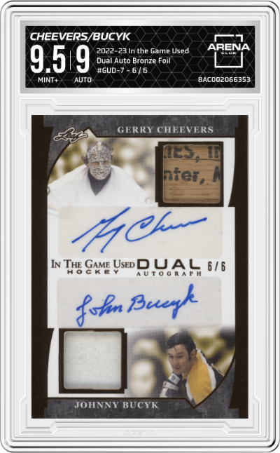 Gerry Cheevers/Johnny Bucyk