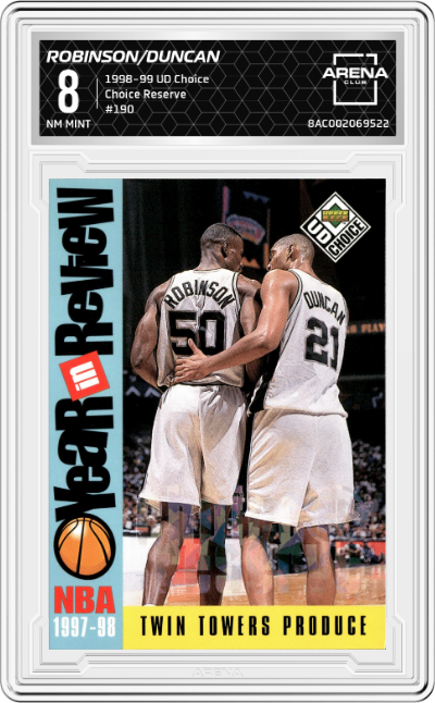 David Robinson/Tim Duncan