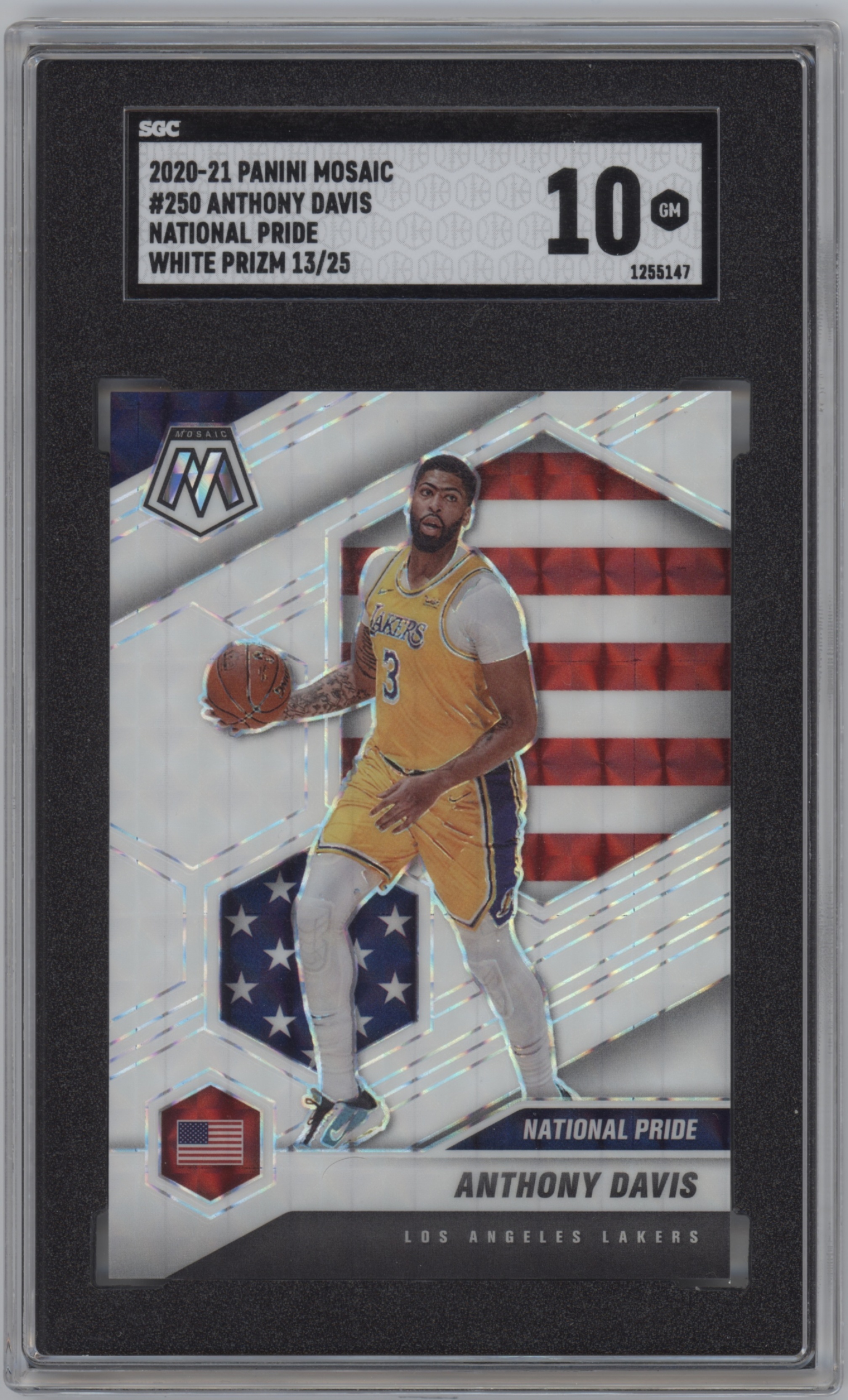  Anthony Davis 2020-21 Panini Donruss Jersey Series