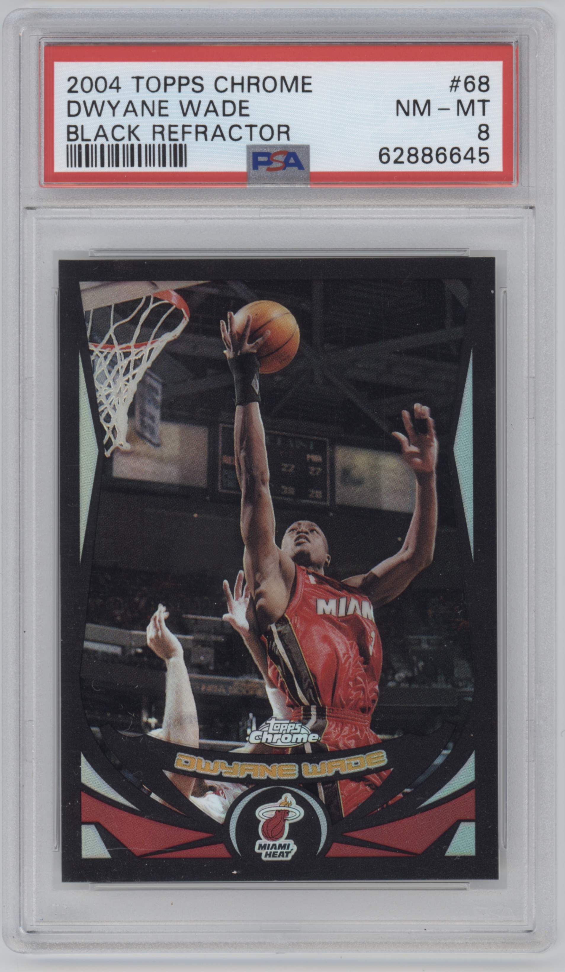 がございま】 【激レア】Dwyane Wade Topps Chrome Auto カテゴリー