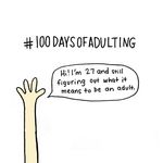 100daysofadulting