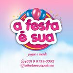 A festa é  sua. 🥳