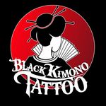 Black Kimono Tattoo