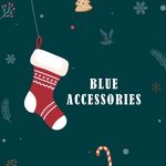 Blue accessories