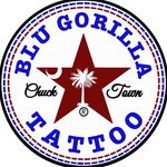 Blu Gorilla Tattoo